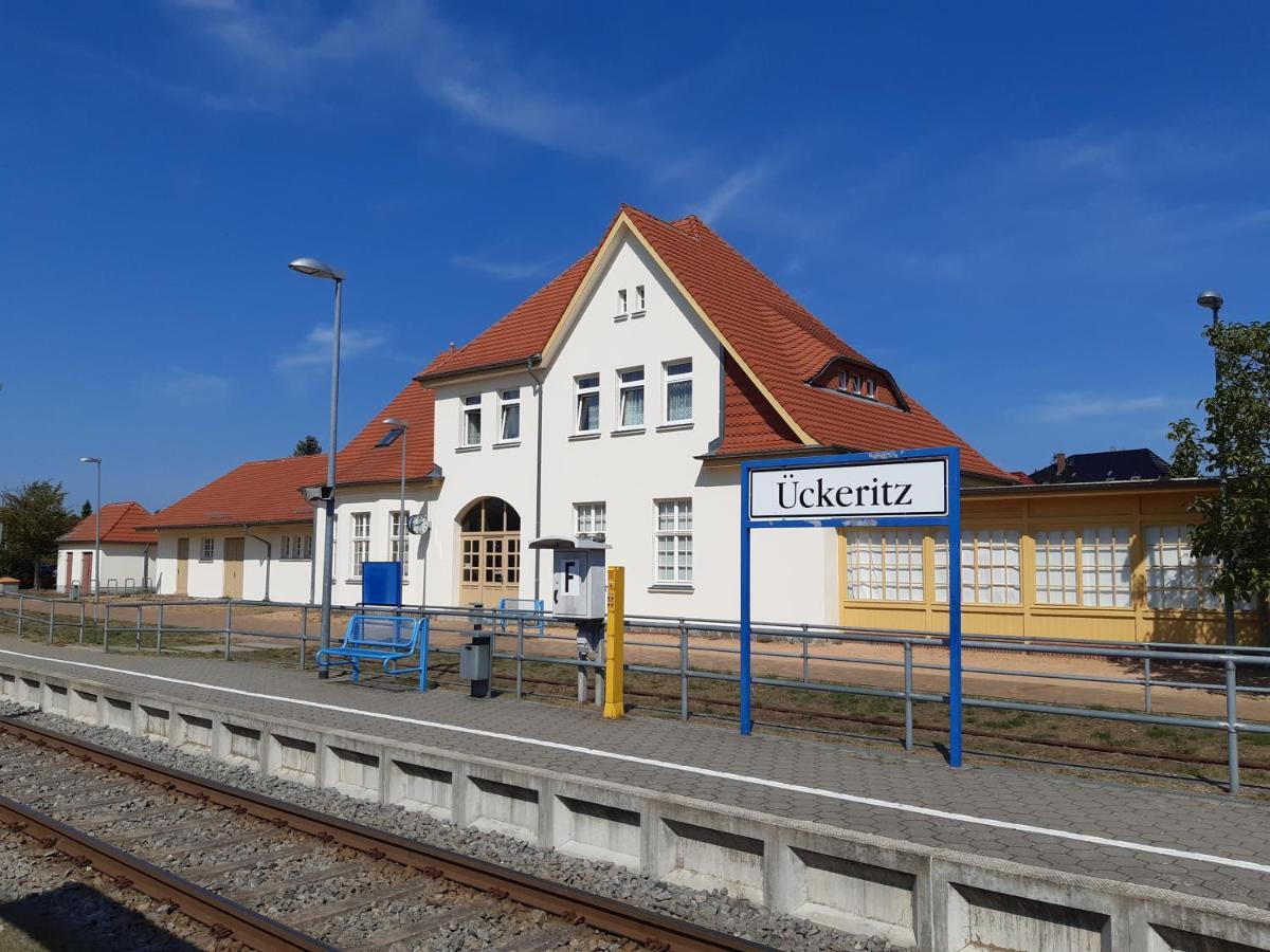Ferienhaus Piel - Am Inselwald Uckeritz Dış mekan fotoğraf